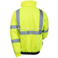 Men's High-Visibility Waterproof Insulated Hooded Jacket